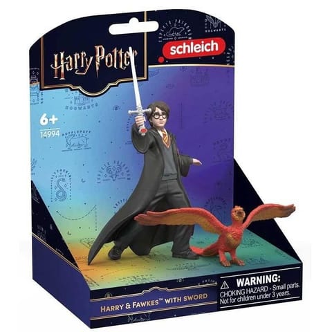 ⁨Harry i Fawkes z mieczem⁩ w sklepie Wasserman.eu
