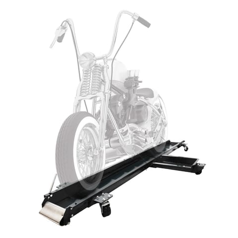 ⁨Motocyklowy stojak warsztatowy platforma manewrowa szyna trasportowa⁩ w sklepie Wasserman.eu