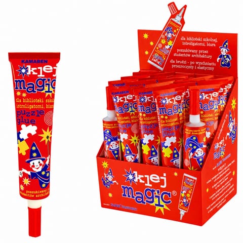 ⁨Klej Magic tuba szkolny biurowy 45g KAMABEN⁩ w sklepie Wasserman.eu