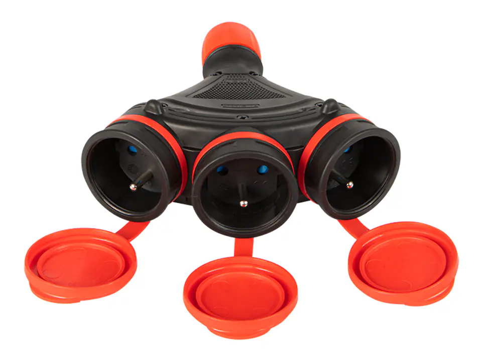 ⁨GN-X3 socket with black/red.⁩ at Wasserman.eu