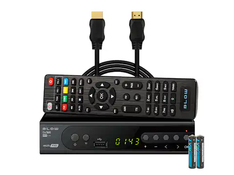 ⁨DVB-T2 Blow 4625FHD+HDMI decoder tuner⁩ at Wasserman.eu
