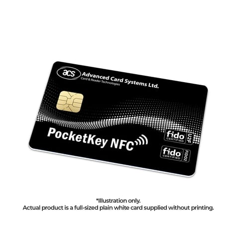 ⁨ACS PocketKey NFC Card - FIDO®⁩ w sklepie Wasserman.eu