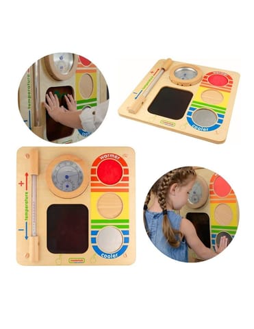⁨MASTERKIDZ Nauka o Temperaturze Ścienna Tablica Edukacyjna Flex⁩ w sklepie Wasserman.eu