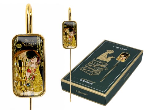 ⁨Zakładka do  książki - G. Klimt, Pocałunek (CARMANI)⁩ w sklepie Wasserman.eu
