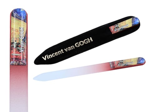 ⁨Szklany pilniczek do paznokci - V. vang Gogh, Taras kawiarni w nocy (CARMANI)⁩ w sklepie Wasserman.eu