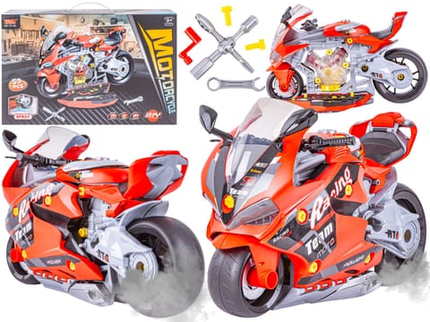 ⁨Zestaw Małego Mechanika Warsztat Motor Motocykl Silnik do rozkręcania i skręcania TUNING⁩ w sklepie Wasserman.eu