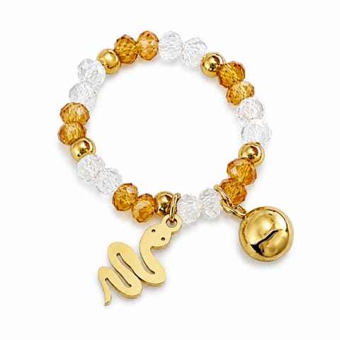 ⁨Elastic band ring surgical gold plated PST741⁩ at Wasserman.eu