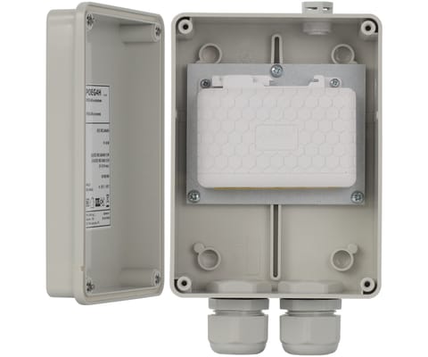 ⁨EXTENDER ETHERNET+PoE EXT-POEG4H W OBUDOWIE HERMETYCZNEJ PULSAR⁩ w sklepie Wasserman.eu