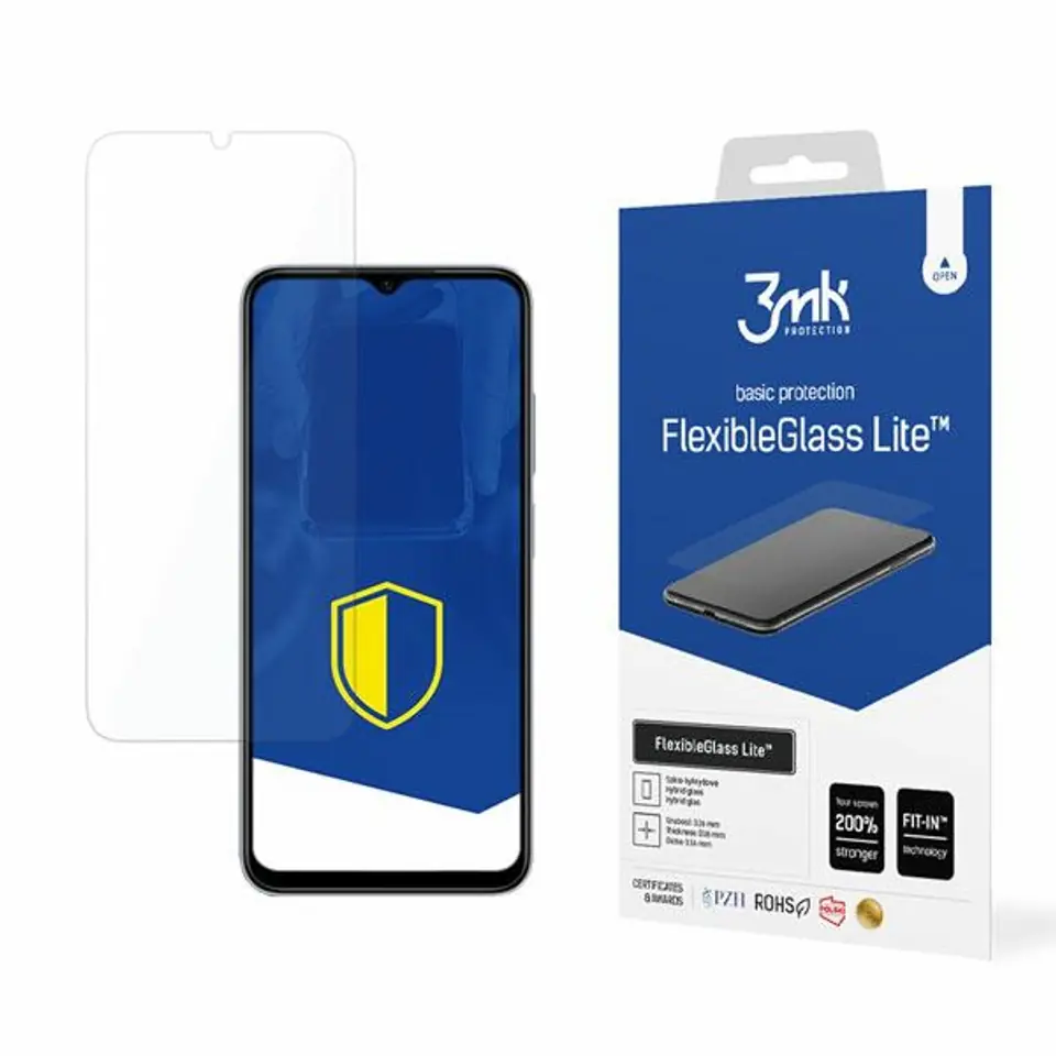 ⁨3MK FlexibleGlass Lite Xiaomi Redmi Note 11E 5G Szkło Hybrydowe Lite⁩ w sklepie Wasserman.eu