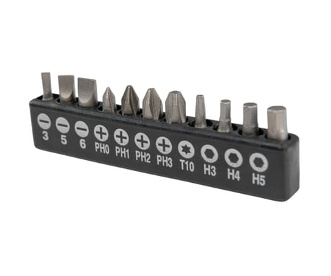 ⁨ZESTAW BITÓW Z WKRĘTAKIEM DIY-BIT10SET1 BRADAS⁩ w sklepie Wasserman.eu