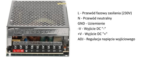 ⁨SWITCHING POWER SUPPLY 12V/20A/P⁩ at Wasserman.eu