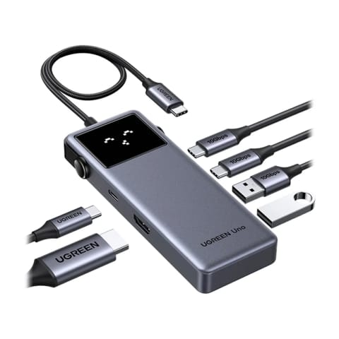 Hub UGREEN CM889 6w1 USB-C do HDMI, 4K 3x USB, PD 100W w sklepie Wasserman.eu