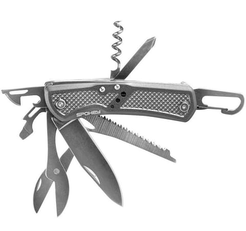 ⁨Scyzoryk Spokey Sting 929230 (kolor Szary/Srebrny)⁩ w sklepie Wasserman.eu
