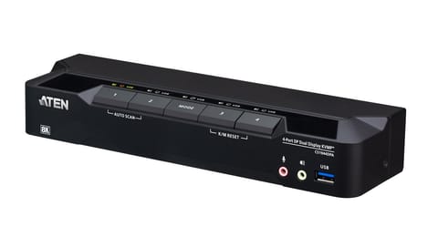 ⁨Aten 4-Port USB 3.0 8K DisplayPort⁩ w sklepie Wasserman.eu