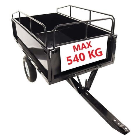⁨Przyczepka do Traktorka Kosiarki Wywrotka 540kg Bituxx⁩ w sklepie Wasserman.eu