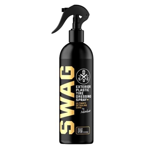 ⁨Swag Exterior Plastic Tire Dressing Spray + 500ml - dressing do opon i plastików, efekt satynowy⁩ w sklepie Wasserman.eu