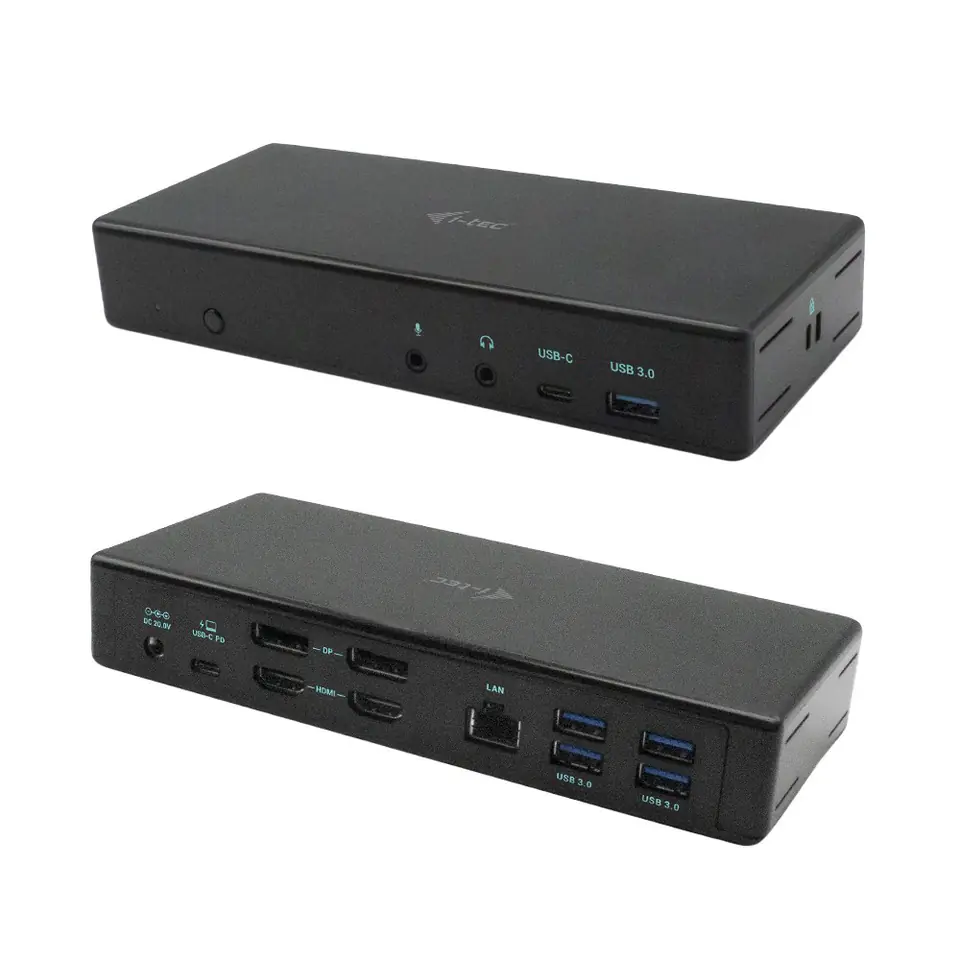 ⁨i-tec USB-C Quattro Dis play Dock PD 85W⁩ at Wasserman.eu