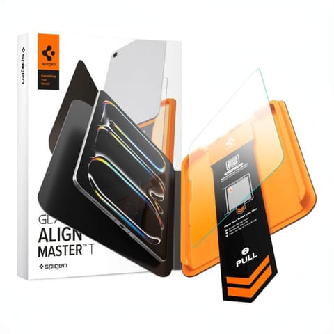 ⁨Spigen ALM Glas.tR T - Szkło hartowane do Apple iPad Pro 11" (M5, 2025 / M4, 2024) (Przezroczysty)⁩ w sklepie Wasserman.eu