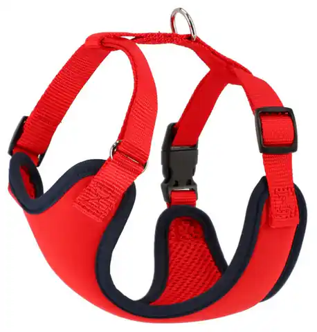 ⁨Dingo Pressure-free harness with two-strap adjustment L red⁩ at Wasserman.eu