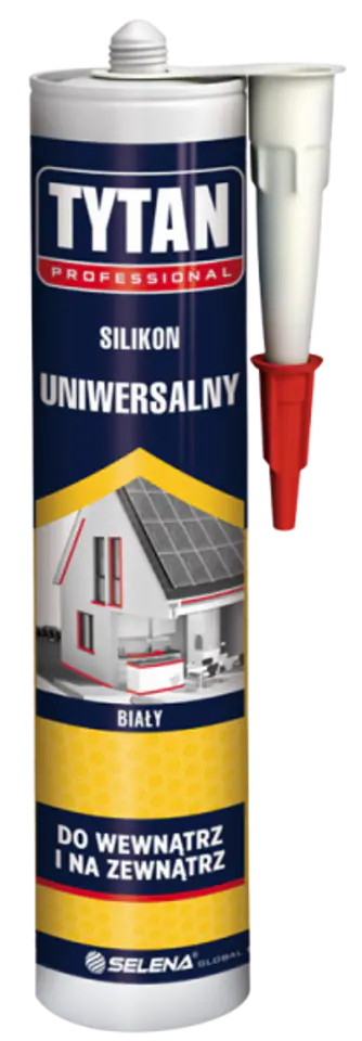 ⁨SILIKON UNIWERSALNY TYTAN 280ML CZARNY⁩ w sklepie Wasserman.eu