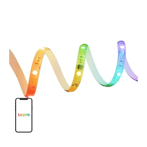 ⁨Taśma LED smart LEPRO SW1-6 RGB 6m⁩ w sklepie Wasserman.eu