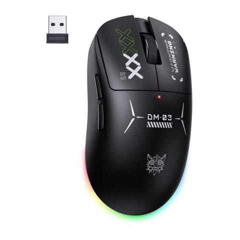 ⁨Mysz gamingowa ONIKUMA DM03 RGB (czarna)⁩ w sklepie Wasserman.eu