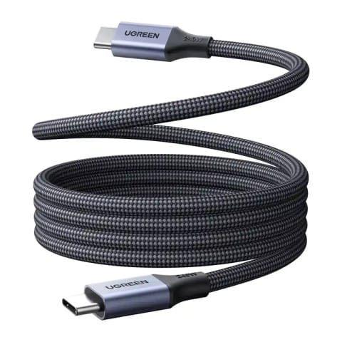 ⁨Kabel UGREEN L537 USB-C PD 240W 0.5m (szary)⁩ w sklepie Wasserman.eu
