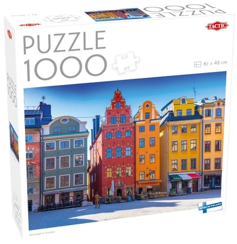 ⁨Puzzle 1000 Stortorget in Sweden⁩ w sklepie Wasserman.eu