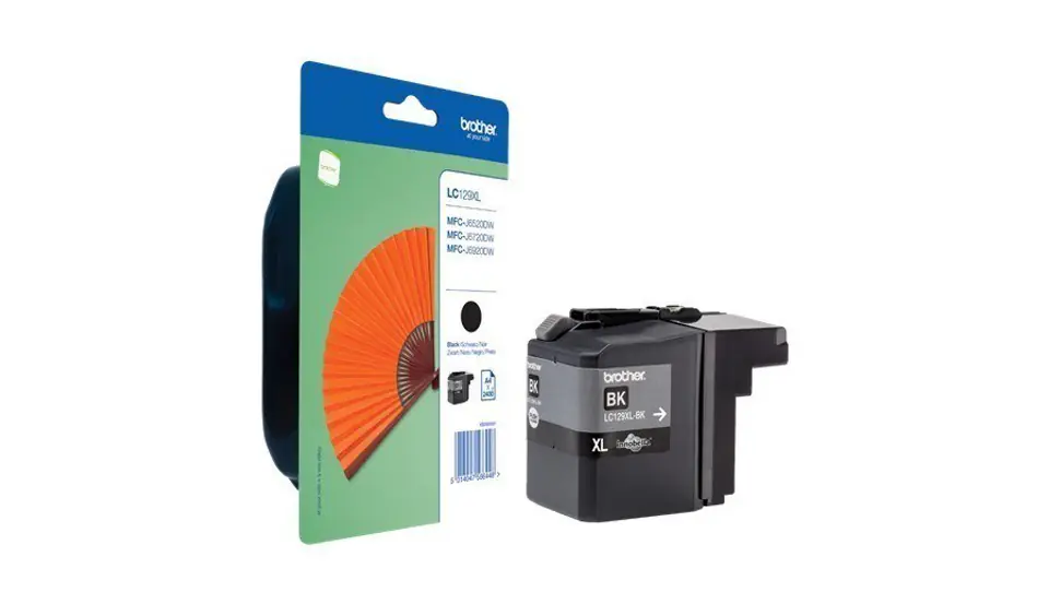 ⁨Tusz Brother czarny LC129XLBK=LC-129XLBK, 2400 str.⁩ w sklepie Wasserman.eu