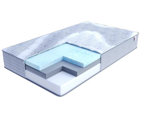 ⁨Materac piankowy ARCTIC ELITE 3 rodzaje wysokiej jakości pianek, pokrowiec do prania - 120 x 200 - H3 średnio twardy / H5 bardzo twardy - 28 cm⁩ w sklepie Wasserman.eu
