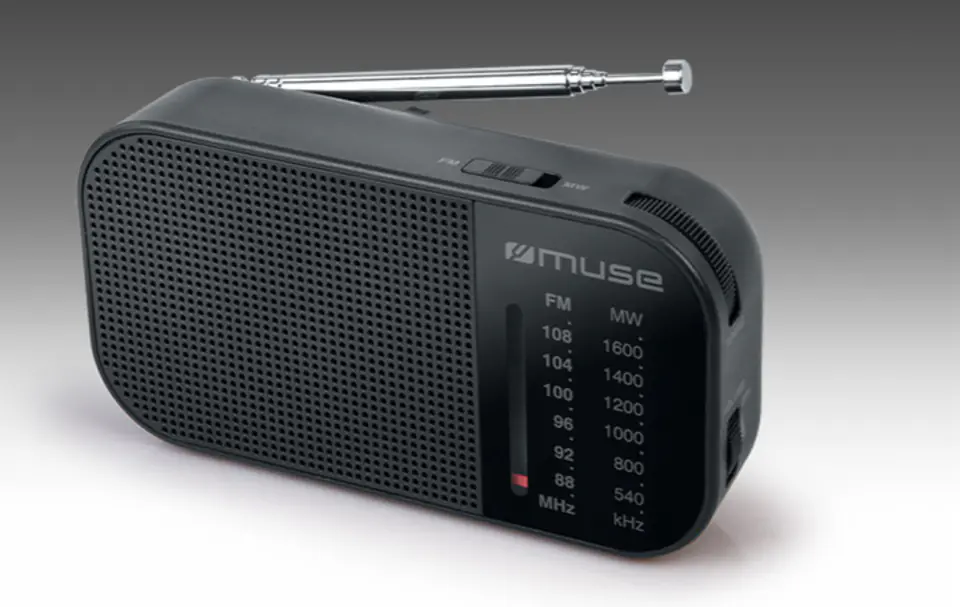 ⁨Muse | M-025 R | Portable radio | Black⁩ w sklepie Wasserman.eu