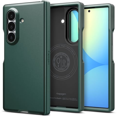 ⁨Spigen Tough Armor Pro MagSafe - Etui do Samsung Galaxy Z Fold 8 Ultra (Abyss Green)⁩ w sklepie Wasserman.eu