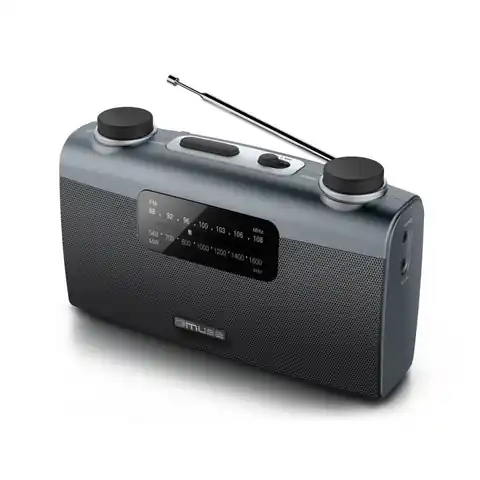 ⁨Muse Portable radio M-058R Black, AUX in⁩ w sklepie Wasserman.eu