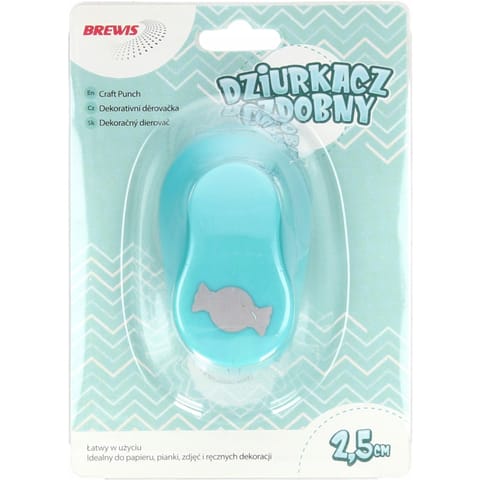 ⁨Dziurkacz ozdobny 2,5 cm CUKIEREK D25-24 BREWIS⁩ w sklepie Wasserman.eu