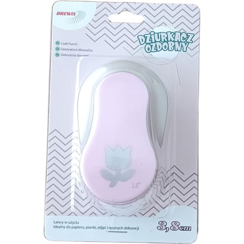 ⁨Dziurkacz ozdobny 3,8 cm TULIPAN D38-33 BREWIS⁩ w sklepie Wasserman.eu