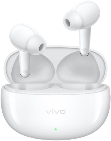 ⁨Słuchawki bezprzewodowe VIVO Buds Pro białe⁩ w sklepie Wasserman.eu