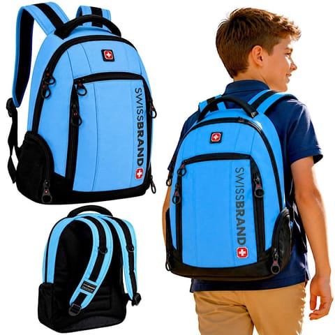 ⁨PLECAK TURYSTYCZNY MIEJSKI 20L SWISSBRAND NIEBIESKI⁩ w sklepie Wasserman.eu