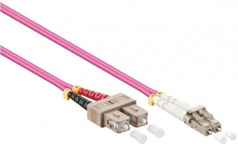 ⁨Mercodan Fiberpatchkabel LC-SC OM4⁩ w sklepie Wasserman.eu