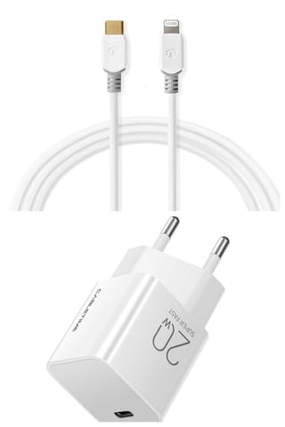 ⁨Mercodan Opladersæt 20W, m. Lightning⁩ w sklepie Wasserman.eu