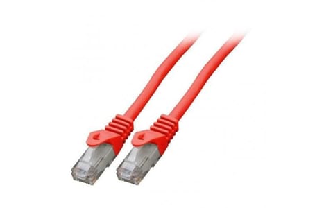 ⁨Mercodan Patchkabel KAT6 UTP, Rød,⁩ w sklepie Wasserman.eu