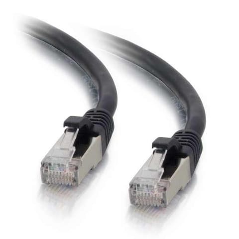 ⁨Mercodan KAT6A S/FTP 30m, Sort,⁩ w sklepie Wasserman.eu