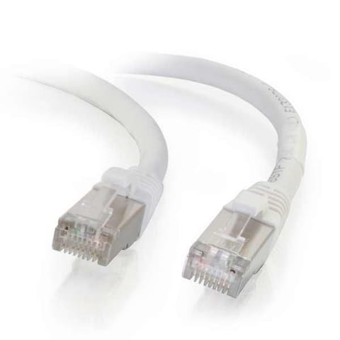 ⁨Mercodan KAT6A S/FTP 0,25m, Hvid,⁩ w sklepie Wasserman.eu