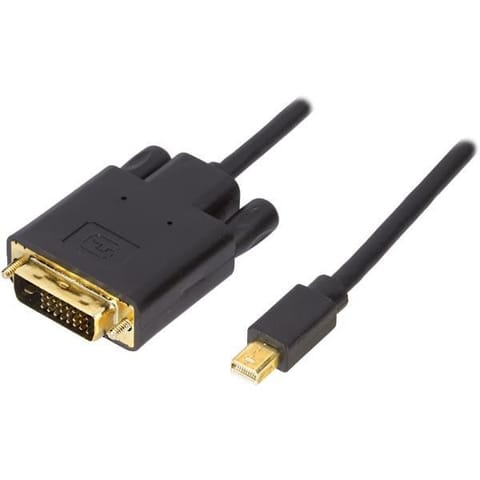 ⁨Mercodan Minidisplayport til DVI kabel⁩ w sklepie Wasserman.eu