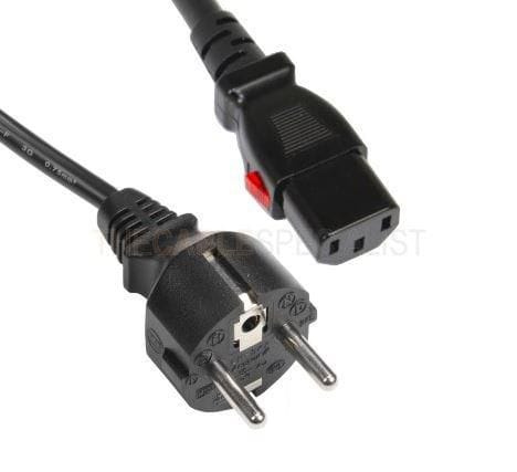 ⁨Mercodan Scuko netkabel sort 1,8m, C13⁩ w sklepie Wasserman.eu