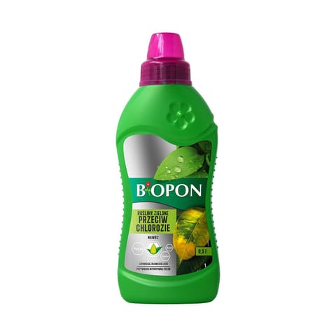 ⁨BIOPON fertilizer for green plants against chlorosis 0.5L 8647⁩ at Wasserman.eu