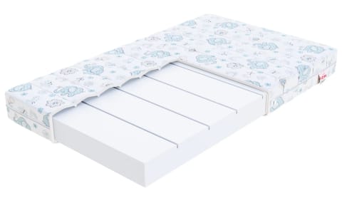⁨Materac piankowy MELODY Pianka, pokrowiec do prania - 80 x 200 - H3 średnio twardy - 10 cm⁩ w sklepie Wasserman.eu