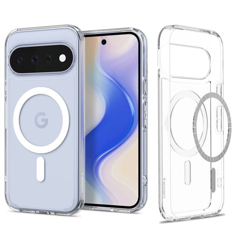 ⁨Spigen Ultra Hybrid Mag MagSafe - Etui do Google Pixel 11 (Clear/White)⁩ w sklepie Wasserman.eu