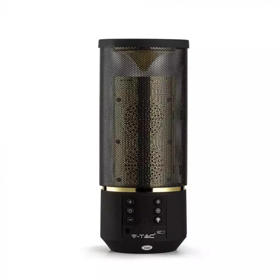 ⁨Wireless speaker V-TAC VT-6211 2x3W 1200mAh Bluetooth (SKU 7724) Black⁩ at Wasserman.eu