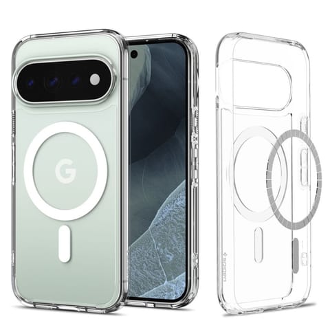 ⁨Spigen Ultra Hybrid Mag MagSafe - Etui do Google Pixel 11 Pro (Clear/White)⁩ w sklepie Wasserman.eu