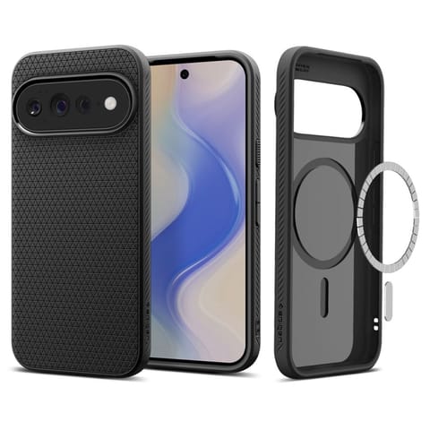 ⁨Spigen Liquid Air Mag MagSafe - Etui do Google Pixel 11 Pro XL (Matte Black)⁩ w sklepie Wasserman.eu